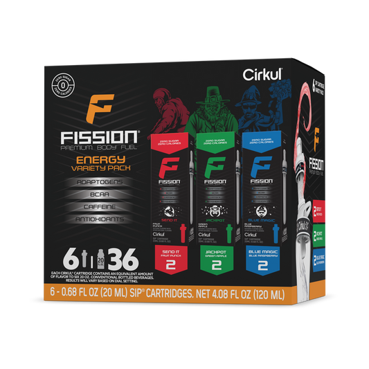 Fission® 6-Pack Variety Pack W1M1