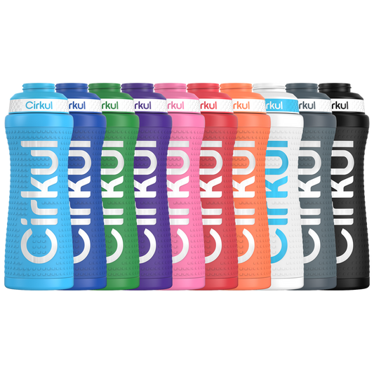 22oz. Grip Stainless Steel Bottle & Sport Lid RL7Q
