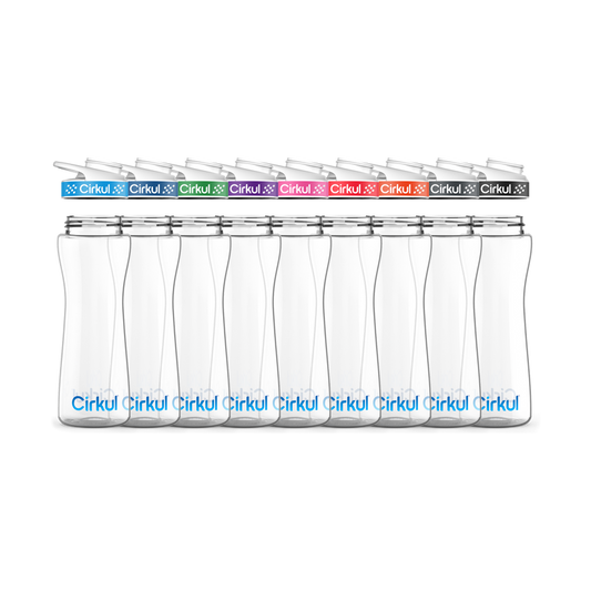 22oz. Plastic Bottle & Comfort Grip Lid LXE6
